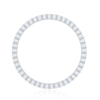 Baguette Cut Diamond Eternity Wedding Band Ring