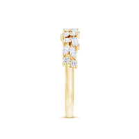 Real Diamond Half Eternity Band Ring
