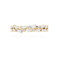 Real Diamond Half Eternity Band Ring