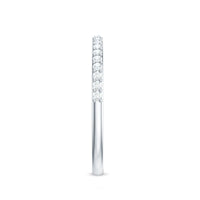 Real Diamond Half Eternity Ring