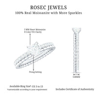 Heart Shape Moissanite Designer Engagement Ring for Women