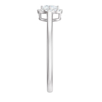 Natural 0.25 Carat Diamond Promise Ring with Certificate