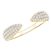 Certified Pave Set Moissanite Ring Enhancer