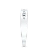 Certified Three Diamond Wedding Band Ring