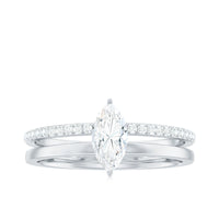Marquise Cut Moissanite Classic Solitaire Ring