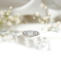 Lab Grown Diamond Princess Cut Engagement Ring For Her