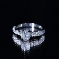 Round Shape Lab Grown Diamond Solitaire Engagement Ring