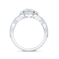 Nature Inspired Lab Grown Diamond Engagement Ring