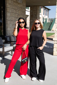 The Earhart Top, Red