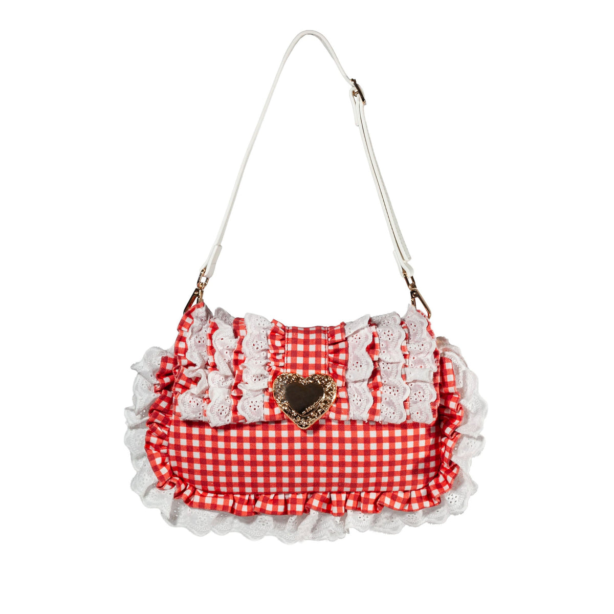 Seaside Sweetheart Shoulder Bag Gingham