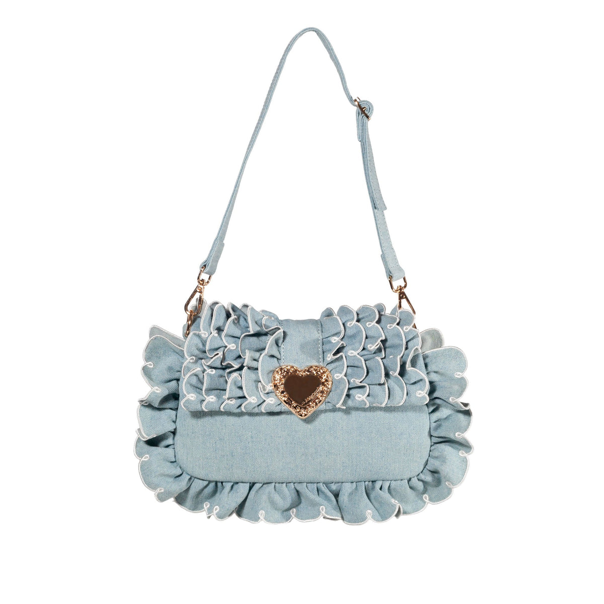 Seaside Sweetheart Shoulder Bag Denim