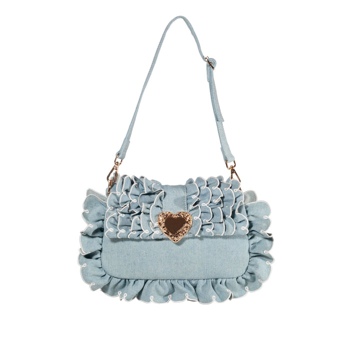 Seaside Sweetheart Shoulder Bag Denim