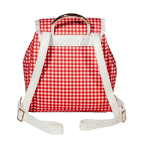 Seaside Sweetheart Fringe Backpack Gingham