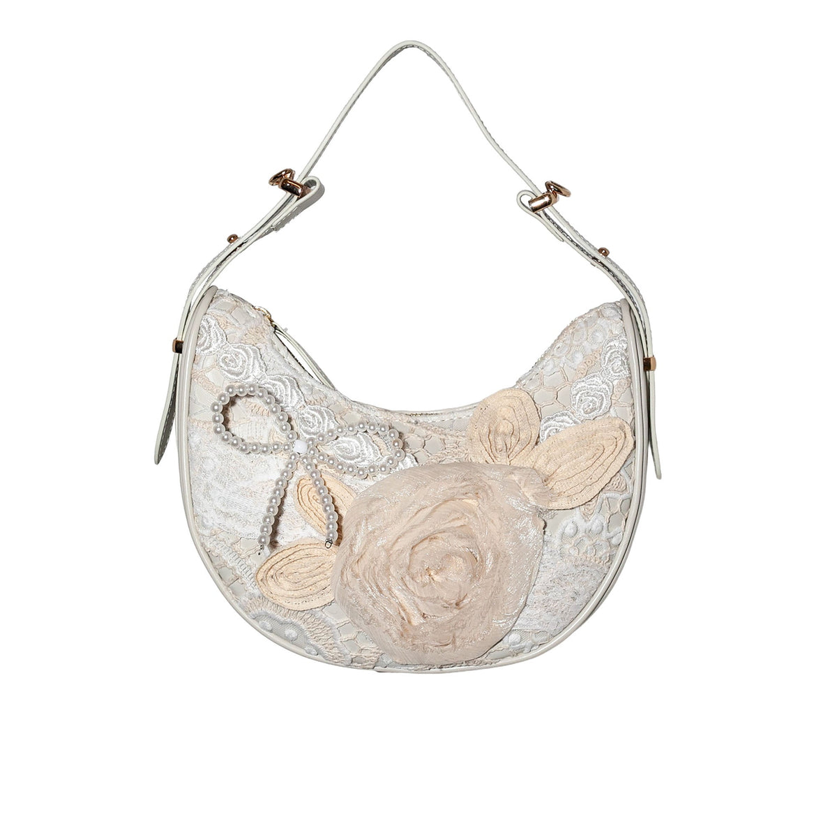 The Rosaline Lace Shoulder Bag