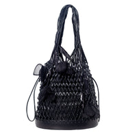 Secret Garden Macramé Tote Bag with Removable Pouch
