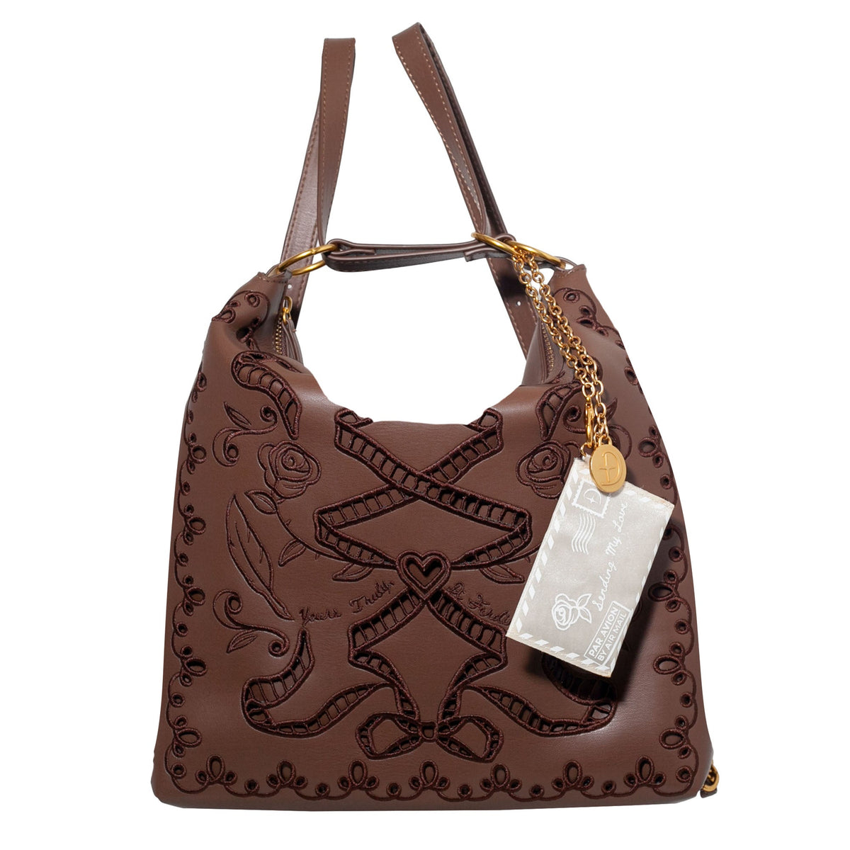Ribbon Reverie Convertible Hobo to Backpack