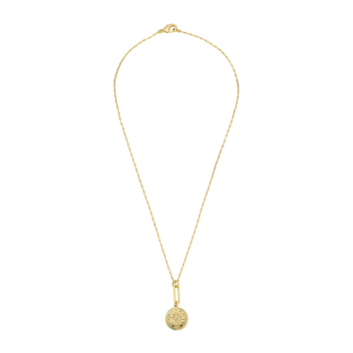 Gold Seeker Necklace by Mignonne Gavigan featuring a delicate chain and elegant pendant.