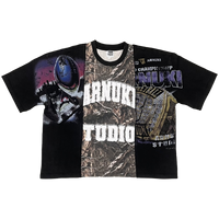 Prime Streetwear Cropped Boxy Tee Cotton 350GSM DTG Print Oversized Fit
