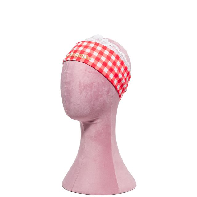 Seaside Sweetheart Headband Set Gingham & Lace