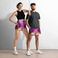 Pixeled Athletic Shorts For EDM Rave Festival Outfit Clothing