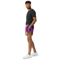 Pixeled Athletic Shorts For EDM Rave Festival Outfit Clothing