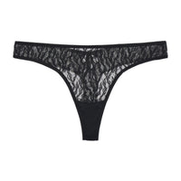 Amour d'Agnette Julie Everyday Lace Thong bottom in electric eel color, XS size, featuring delicate lace fabric.
