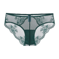 Amour d'Agnette Kim Stretch Lace and Mesh Cheeky bottom featuring delicate lace and mesh fabric in a stylish design.