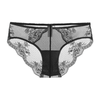 Amour d'Agnette Kim Stretch Lace and Mesh Cheeky bottom shown with delicate lace and mesh fabric details.