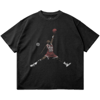 ArnukiClothing basketball-inspired garment dyed streetwear T-shirt made of 260 GSM cotton for casual and athleisure wear.