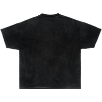 Unisex cotton T-shirt with dog teeth streetwear graphic, boxy fit, 240 GSM, featuring bold design in natural colors.