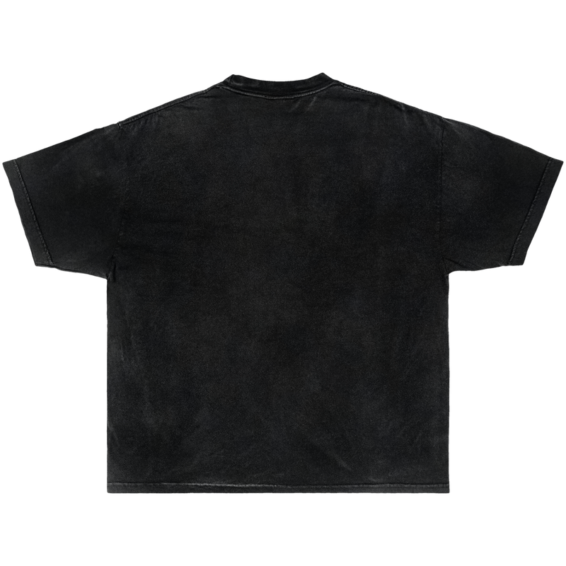 Unisex cotton T-shirt with dog teeth streetwear graphic, boxy fit, 240 GSM, featuring bold design in natural colors.