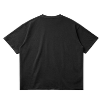 ArnukiClothing Ghosts Cant Dream black T-shirt, garment dyed streetwear tee with faded raw hem and 260GSM cotton fabric.