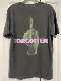 Cotton streetwear T-shirt by ArnukiClothing featuring paranormal forgotten garment dye in short sleeve style.