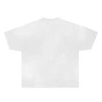 ArnukiClothing white cotton T-shirt, casual streetwear style, true to size, ideal for everyday confident fashion.