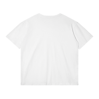 White HEAR Streetwear T-shirt by ArnukiClothing, classic fit cotton tee with 180 GSM fabric and DTG print.