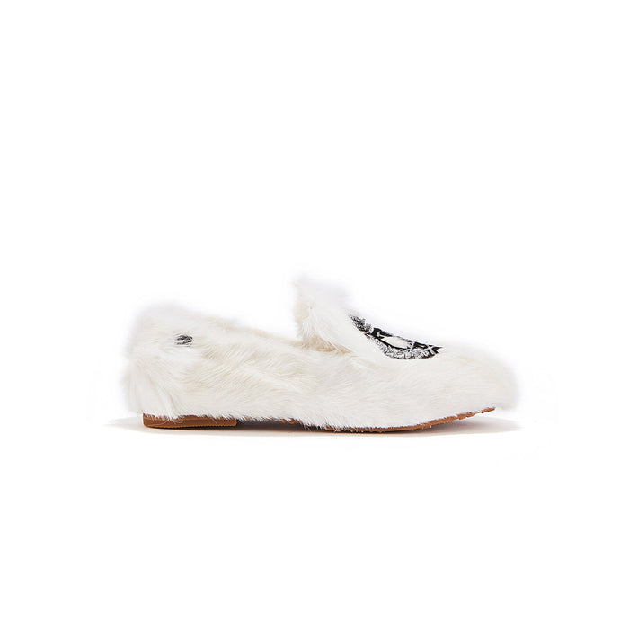 Australia Luxe Collective Harry Slipper in Pale, cozy slippers with soft fabric and plush lining, perfect for indoor comfort.