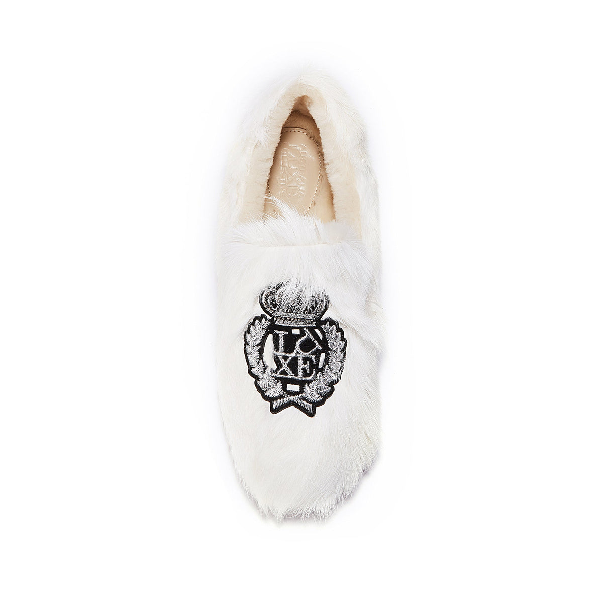 Australia Luxe Collective Harry Slipper in Pale, cozy slip-on slippers with soft, plush material and stylish design.