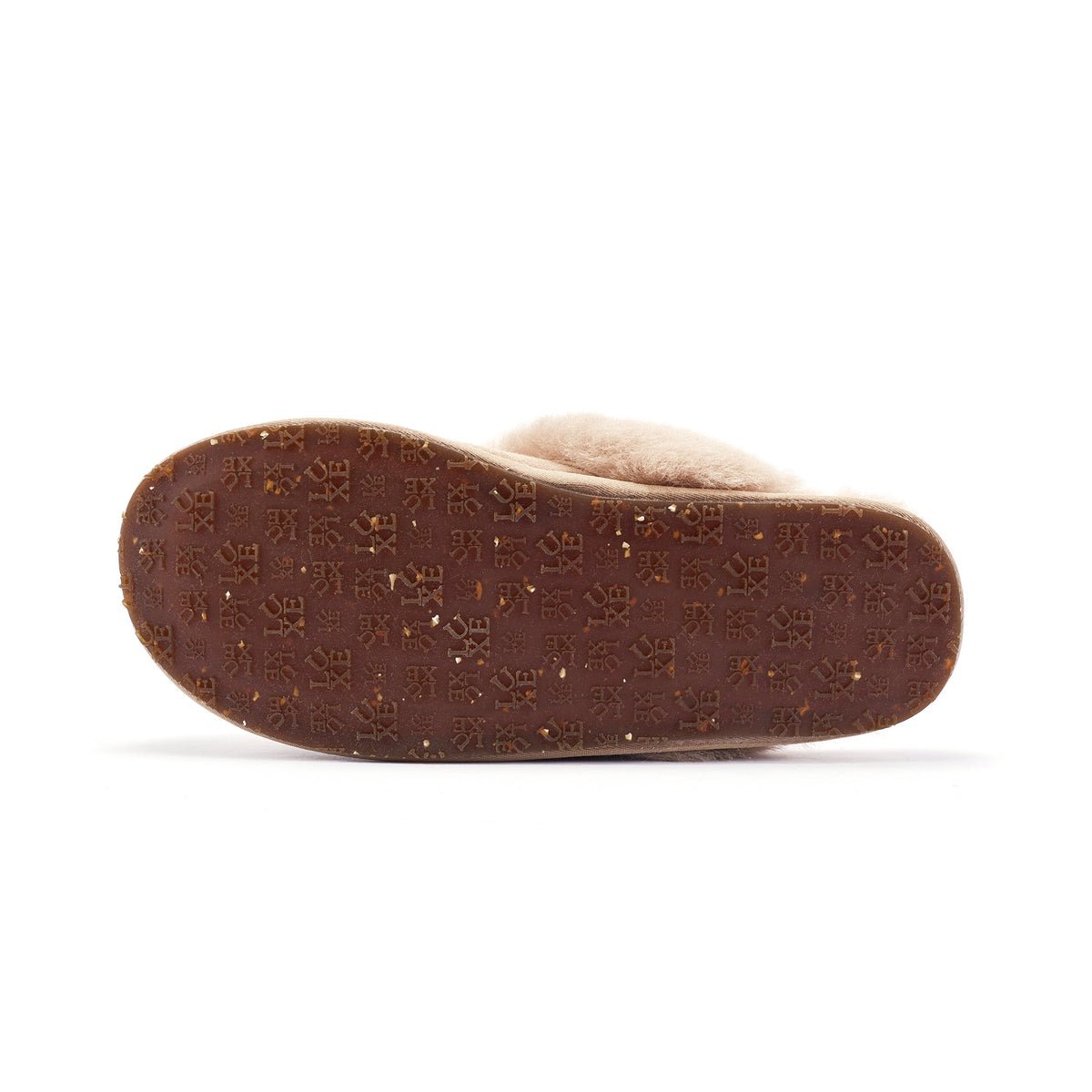 Taupe closed mule slippers by Australia Luxe Collective featuring soft material and slip-on design for comfortable indoor wear.