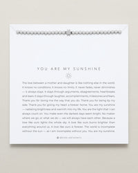 You Are My Sunshine Beaded Icon Bracelet