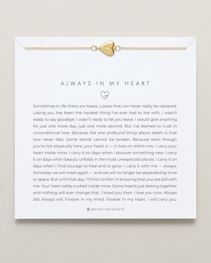 Always In My Heart Icon Bracelet
