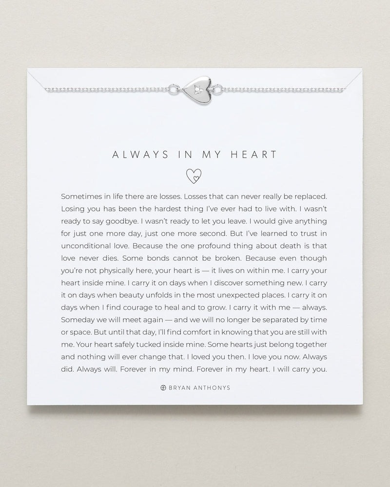 Always In My Heart Icon Bracelet