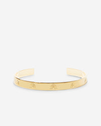 Overcome Engraved Cuff