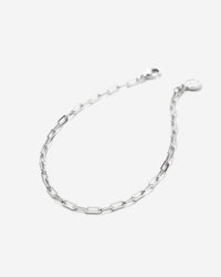Connected Delicate Paperclip Chain Bracelet