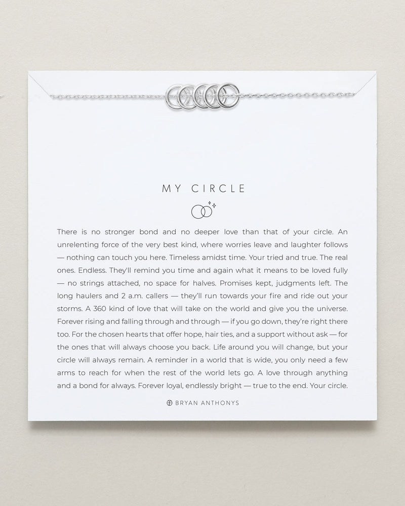 My Circle Dainty Bracelet