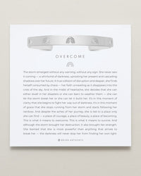 Overcome Engraved Cuff