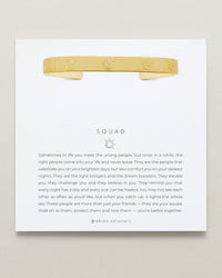 Squad Engraved Cuff