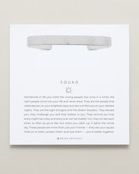 Squad Engraved Cuff