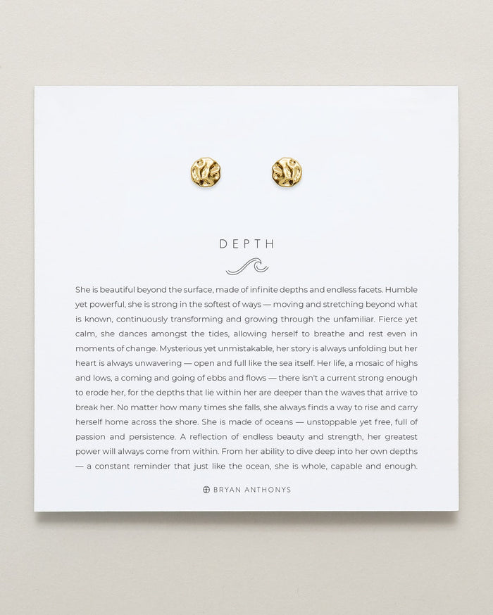 Depth Stud Earrings