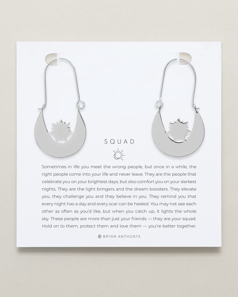 Squad Hoop Earrings