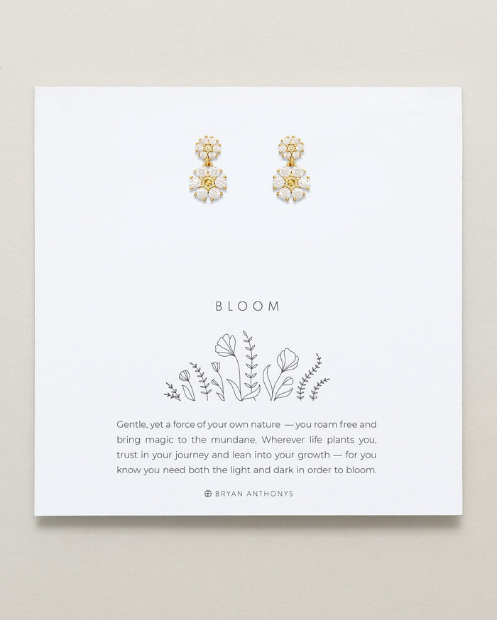 Bloom Drop Earrings